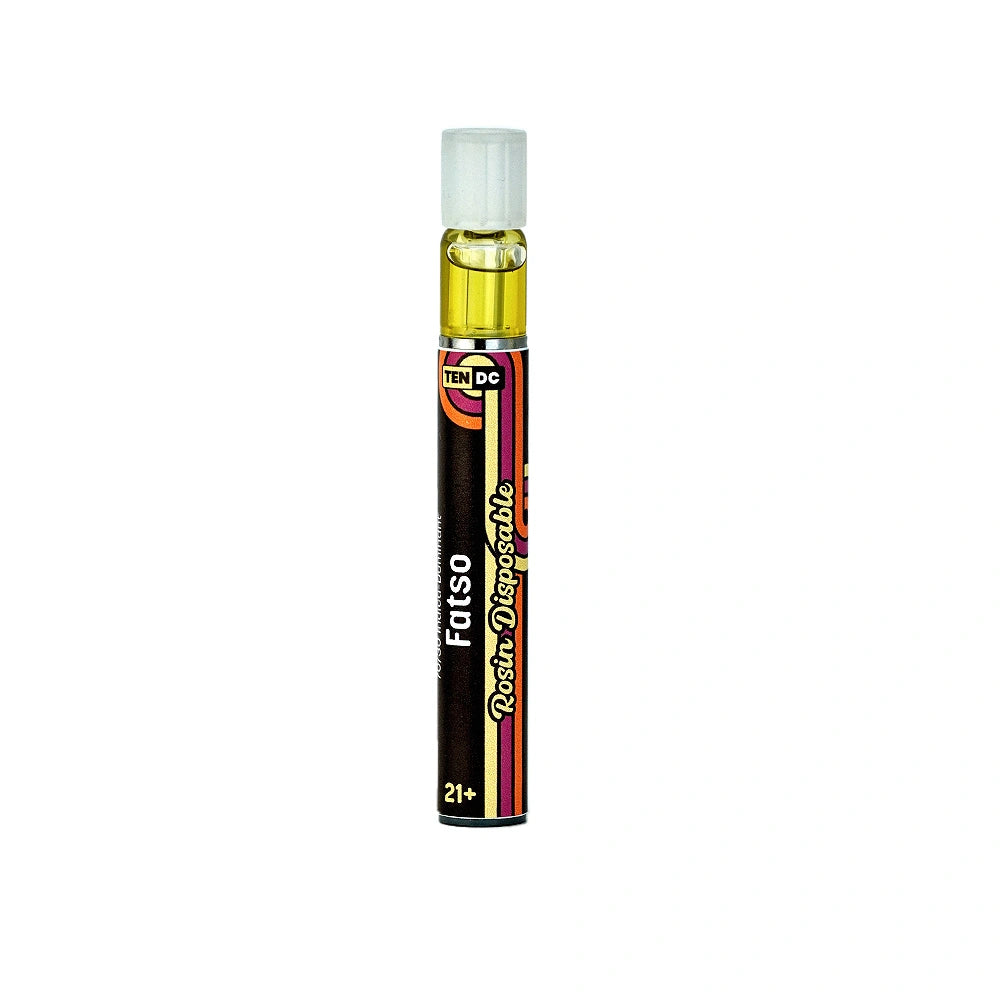Fatso - Rosin Disposable Vape Pen - 0.5mL 10 Dollar Cartridge Fatso - Rosin Disposable Vape Pen - 0.5mL 10 Dollar Cartridge