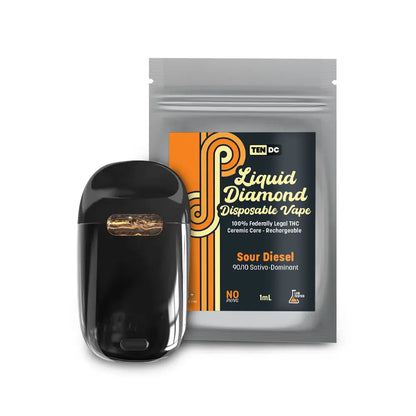Sour Diesel - Liquid Diamond Disposable Vape - 1mL