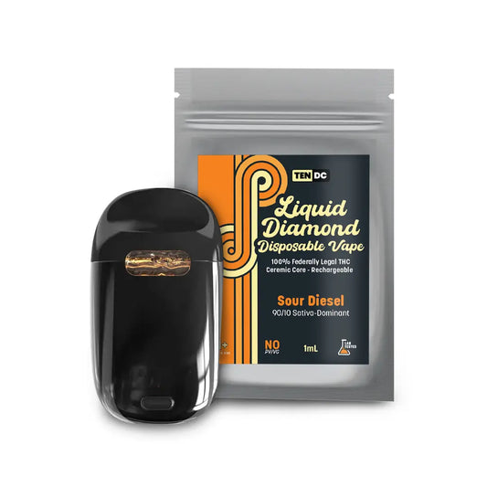 Sour Diesel - Liquid Diamond Disposable Vape - 1mL