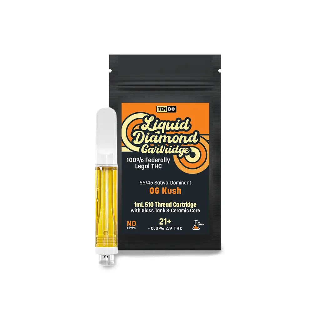 OG Kush - Liquid Diamond Cartridge - 1mL