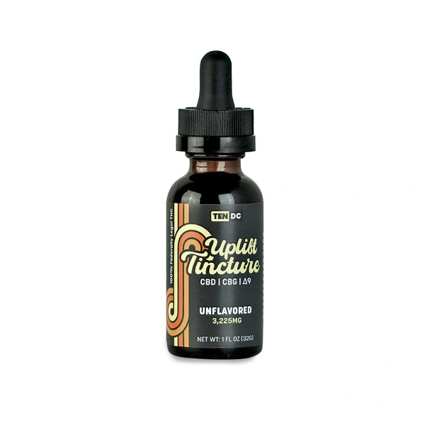 Uplift Tincture CBD | CBG | Delta-9 - 3225mg