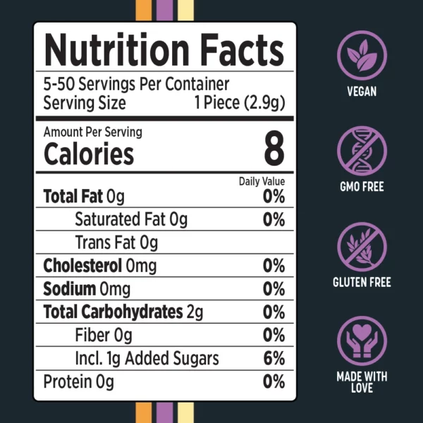 Caribbean Mix Delta-8 Gummies - Image 3