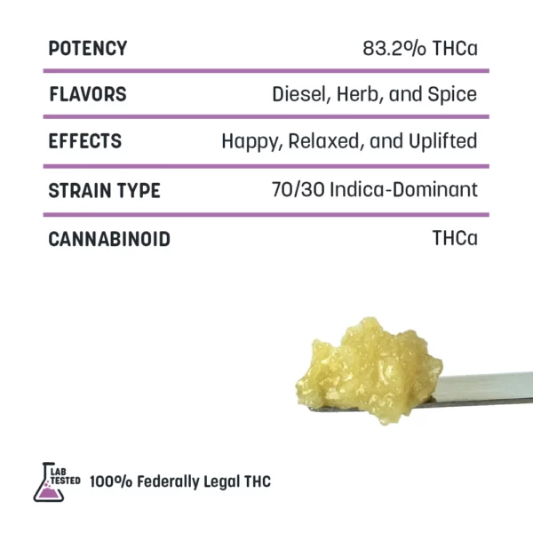 All Gas - THCa Sugar Sauce - Image 2