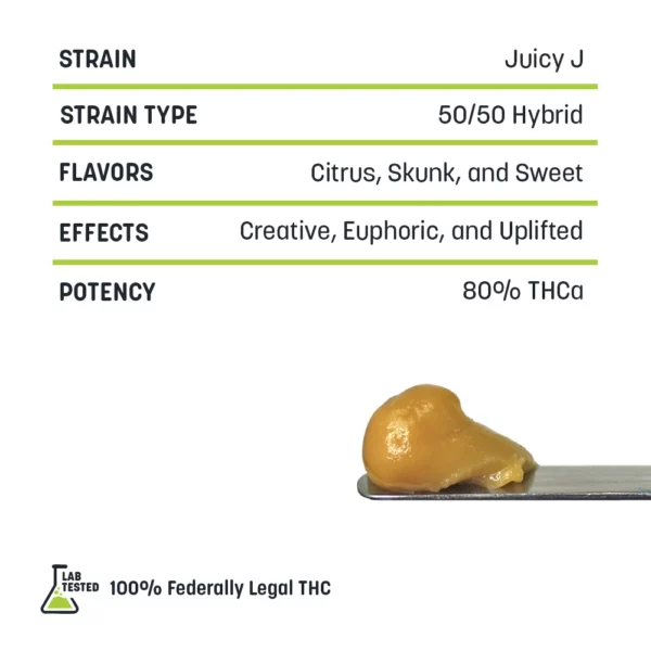 Juicy J  - THCa Badder - Image 2